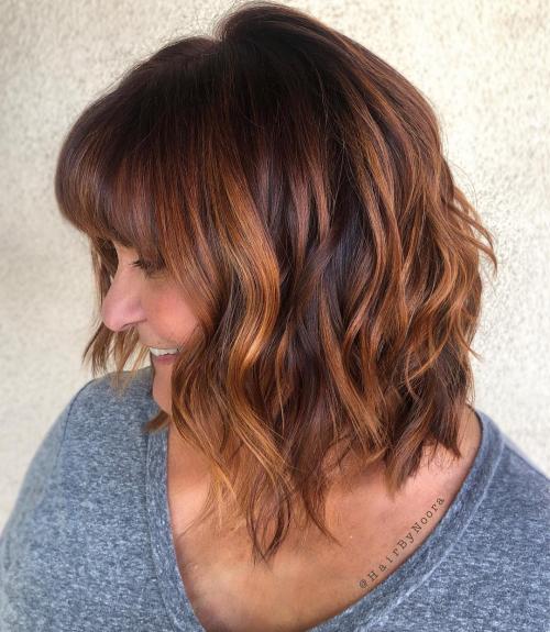 Многослойные стрижки 2020. Ультрамодная челка 2020: свежие идеи стрижек 45+