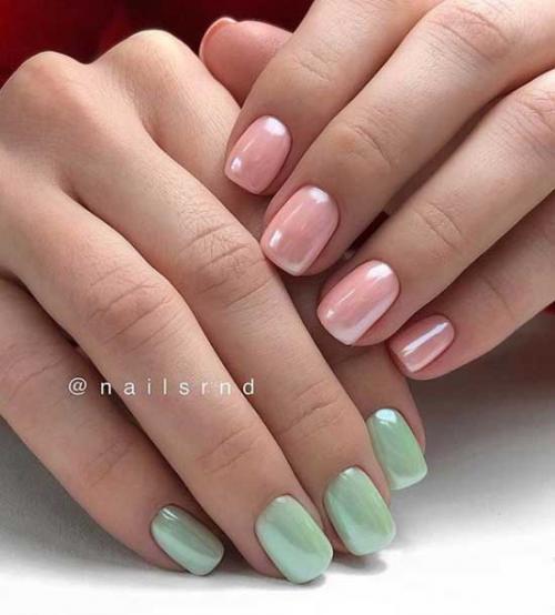 Маникюр с втиркой 2020. Новинки маникюра с втиркой 2019-2020: топовые идеи на фото