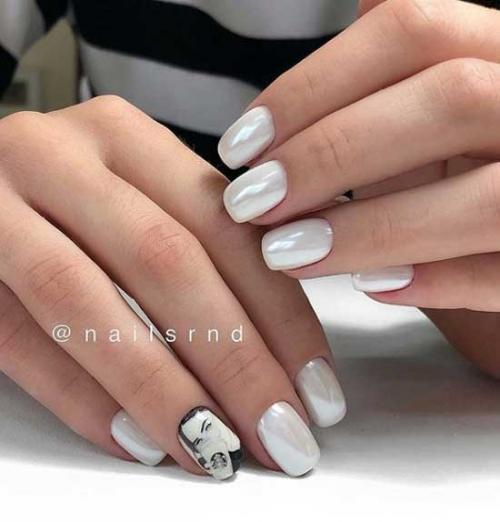 Маникюр с втиркой 2020. Новинки маникюра с втиркой 2019-2020: топовые идеи на фото