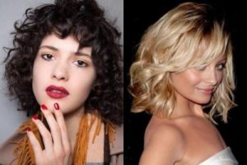 Короткие стрижки для вьющихся волос 2019. Модные прически средних кудрявых волос 2019