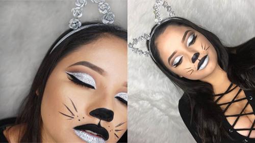 Аквагрим на Хэллоуин. Фото макияжа на Хэллоуин своими руками для девушек и девочек