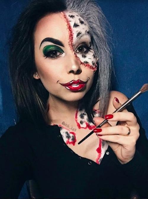 Грим на Хэллоуин. Макияж и грим на Хэллоуин: делаем мейкап своими руками в домашних условиях