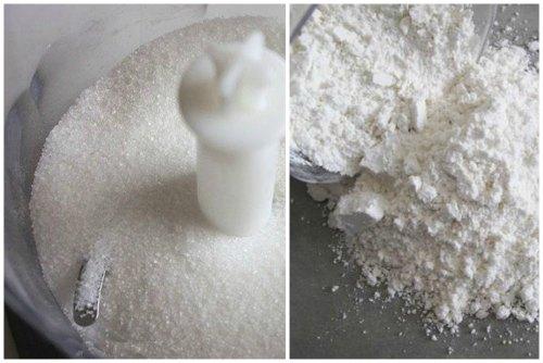 Как сделать сахарную пудру без блендера. Современные методы