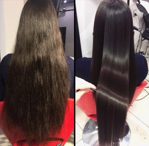 Кератиновое выпрямление: вредно ли это для мастера 05