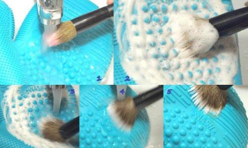Как чистить и ухаживать за кистями для губ. Как правильно мыть и чистить кисти для макияжа – основы ухода за кистями