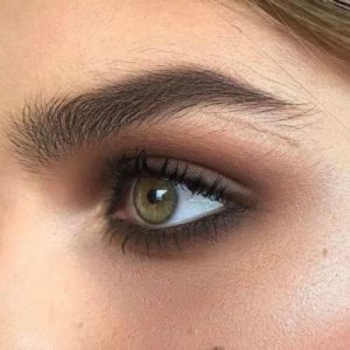 Смоки айс нюд. Как самой сделать идеальный коричневый Смоки айс