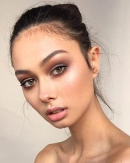 Смоки айс нюд. Как самой сделать идеальный коричневый Смоки айс