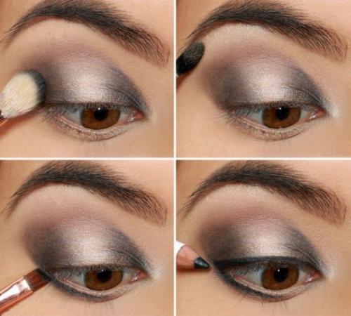 Розово-серый макияж Смоки айс шаг за шагом. Макияж Смоки Айс: подробное описание техники нанесения и видео мастер-класс создания эффекта дымки от профессионалов