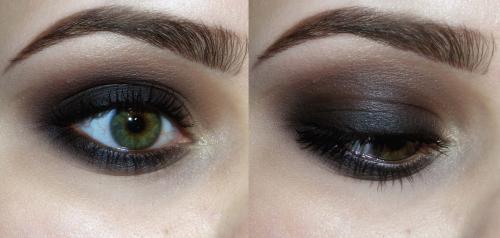 Смоки айс нюд. Как самой сделать идеальный коричневый Смоки айс