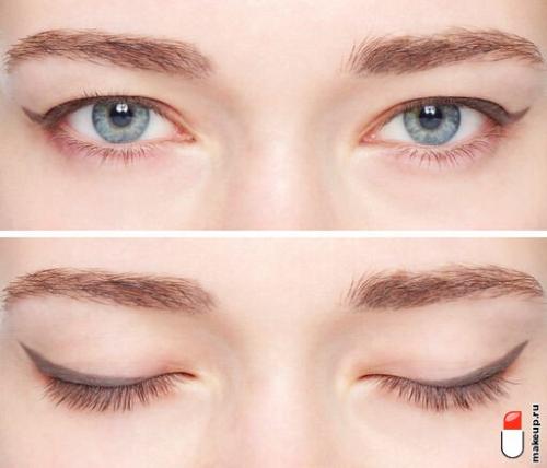 Как с помощью макияжа можно сделать глаза глубокими. 10 правил макияжа для глубоко посаженных глаз