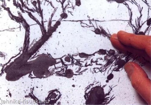 Кисть для туши рисование. Как рисовать тушью кистью и чернилами?