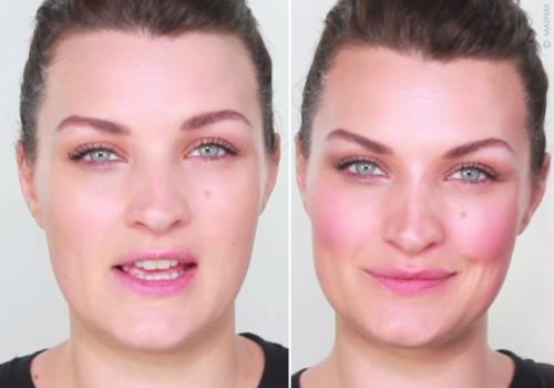 Как нанести румяна, чтобы лицо казалось худее. Как правильно наносить румяна, чтобы лицо казалось худее