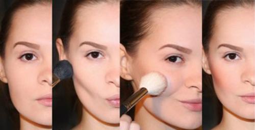 Как правильно наносить румяна на круглое лицо. Четвёртое правило: правильно выбирайте схему нанесения