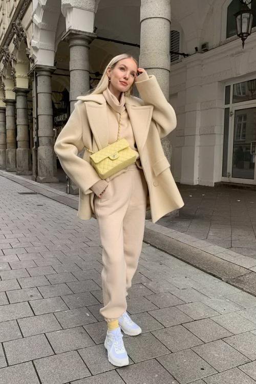 Пальто лук 2019. Трендовые пальто – осень 2019 10