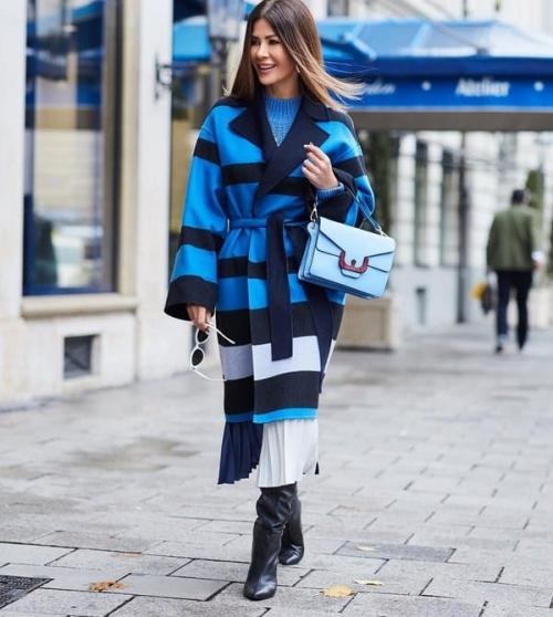 Пальто лук 2019. Трендовые пальто – осень 2019