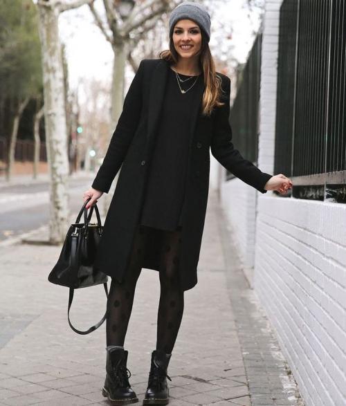 Обувь под длинное пальто. Подбираем обувь исходя из цвета пальто