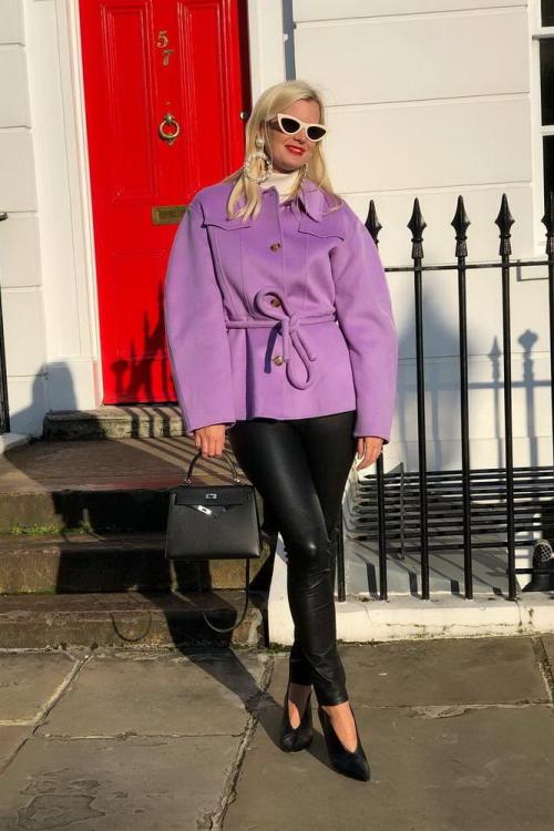 Пальто лук 2019. Трендовые пальто – осень 2019 11