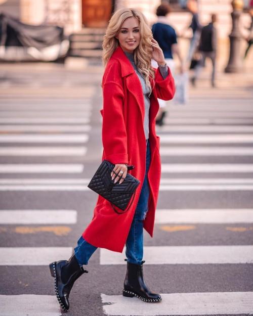 Обувь под длинное пальто. Подбираем обувь исходя из цвета пальто