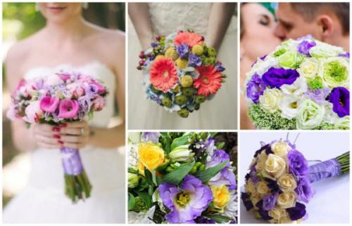 Оригинальный букет на свадьбу своими руками. Советы и правила составления цветочных композиций для букета невесты