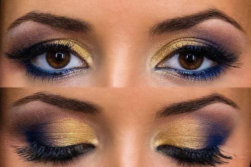 Как создать вечерний макияж глаз с использованием теней. Вечерний макияж: пошаговые уроки (70 фото)