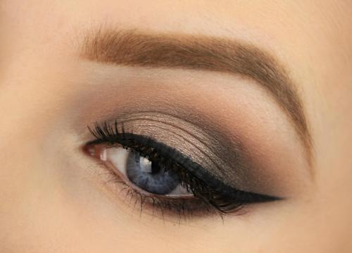 Макияж для голубых глаз смоки айс. Особенности техники