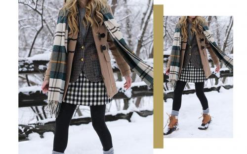 Как оставаться стильной, одновременно сохраняя тепло в холод. Мода на улице, когда минус или как оставаться стильной даже в холодные дни