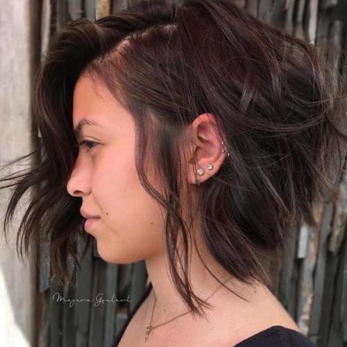 Месси-боб с челкой. Месси-боб: 15 вариантов легкой укладки модной стрижки