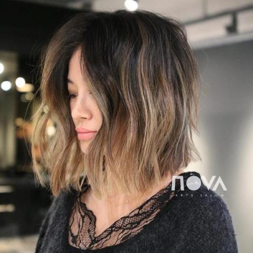 Месси-боб с челкой. Месси-боб: 15 вариантов легкой укладки модной стрижки