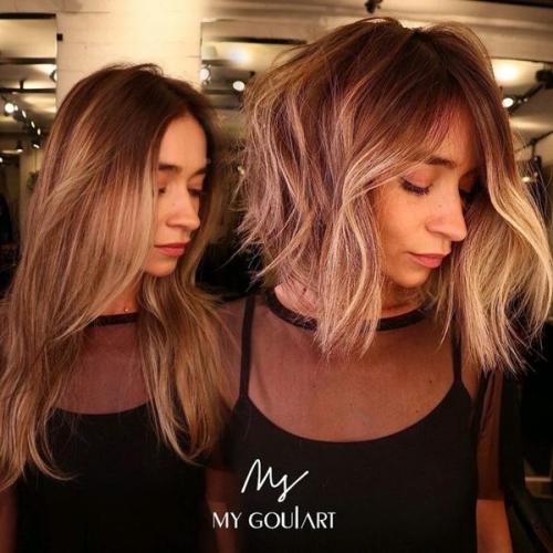 Месси-боб с челкой. Месси-боб: 15 вариантов легкой укладки модной стрижки