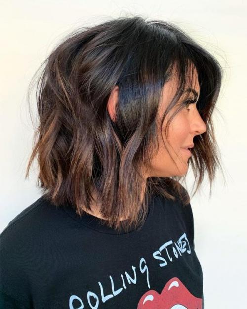 Месси-боб с челкой. Месси-боб: 15 вариантов легкой укладки модной стрижки