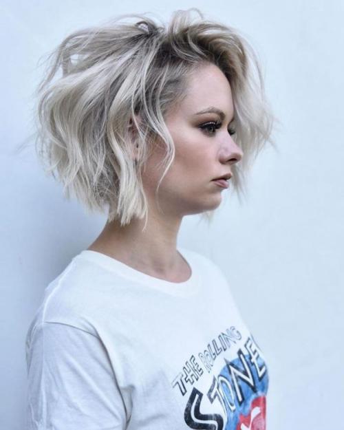 Месси-боб с челкой. Месси-боб: 15 вариантов легкой укладки модной стрижки