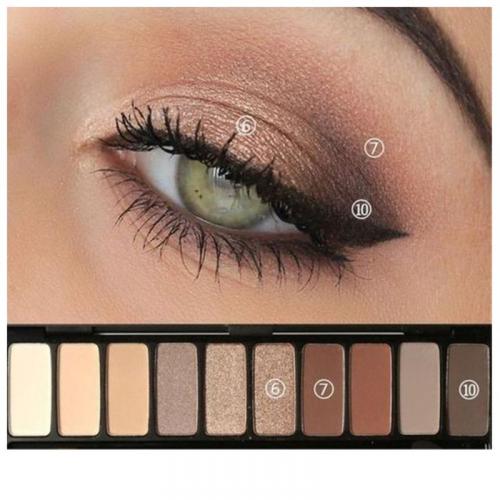 Макияж для зеленых глаз. Красивый повседневный макияж для зеленых глаз: инструкция с фото