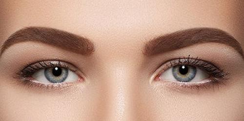 Мягкая растушевка бровей. Перманентный макияж бровей. Техника выполнения, растушевка. Фото