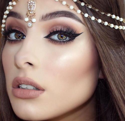 Макияж восточный. Восточный макияж: немного истории и других подробностей