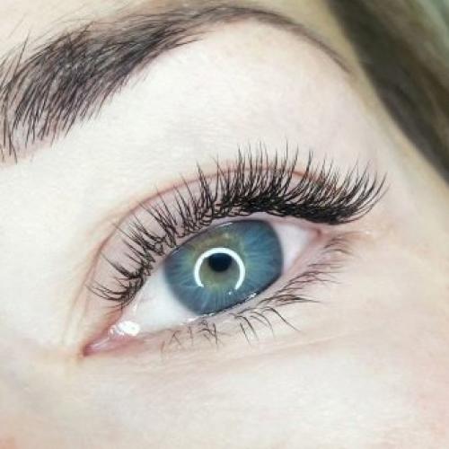 Наращивание на прямые ресницы 2022. Обзор базовых эффектов 05