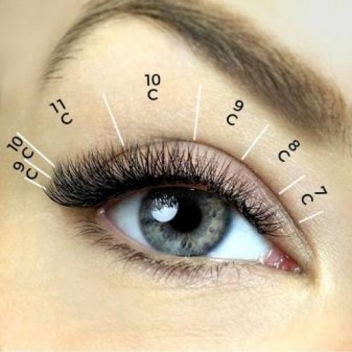 Наращивание на прямые ресницы 2022. Обзор базовых эффектов 07