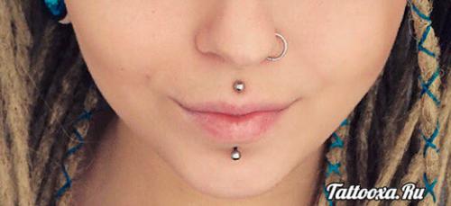 Больно ли прокалывать губу лабрет. Виды пирсинга губы
