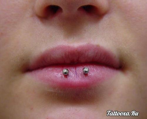 Больно ли прокалывать губу лабрет. Виды пирсинга губы