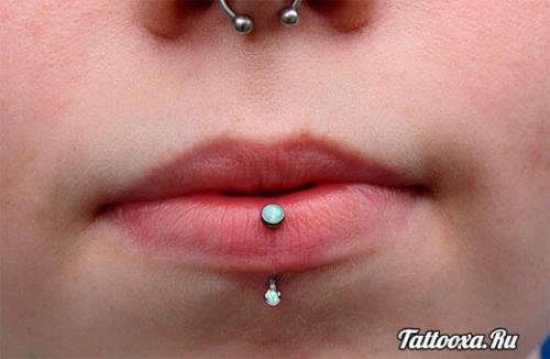 Больно ли прокалывать губу лабрет. Виды пирсинга губы