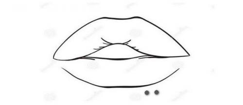 Пирсинг нижней губы кольцо. Виды