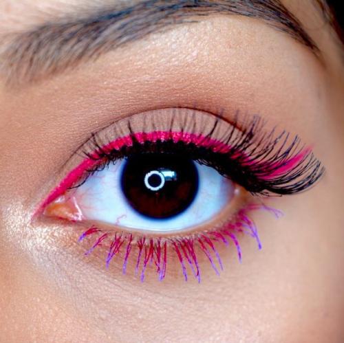 Цветная тушь для ресниц. Как носить цветную тушь?