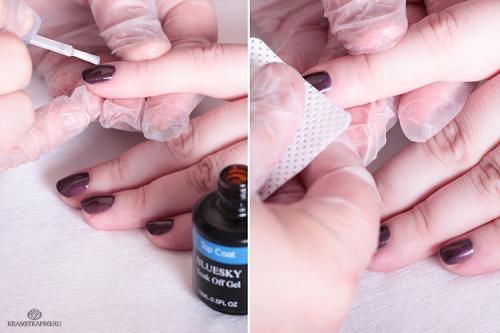 Кошачий глаз на ногтях: как сделать гель-лак с эффектом мерцания 03