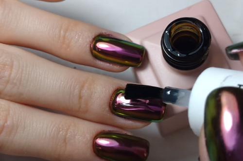 Какие техники нанесения гель-лака можно использовать для создания эффекта мерцания. Принцип работы: как правильно нанести втирку на гель-лак