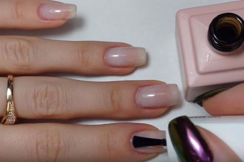 Какие техники нанесения гель-лака можно использовать для создания эффекта мерцания. Принцип работы: как правильно нанести втирку на гель-лак