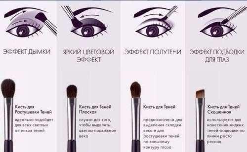 Как наносить тени для начинающих. Как правильно наносить тени