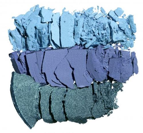 Как создать эффект глаз с помощью одной палетки теней. Как использовать трехцветные палетки теней?