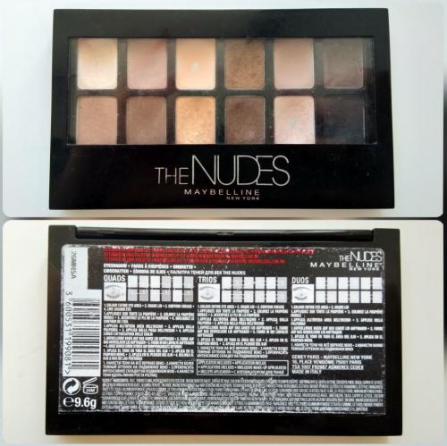 Палетка теней MAYBELLINE The Nudes. Варианты макияжа нюдовыми тенями: тестируем палетку The Nudes от Maybelline NY