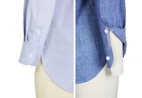 Хлястик на рукаве рубашки. В мире вещей. Рубашки и сорочки, част.  Рукава и манжеты
