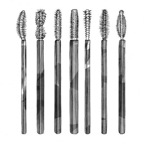 Какие типы туши вы использовали. Как выбирать тушь по форме кисточки?