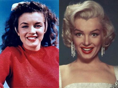 Метаморфозы во внешности Мэрлин Монро. 4 недостатка Мэрилин Монро, которые она умело скрывала от поклонников 10
